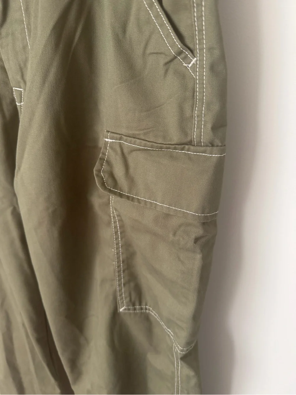 True Religion Olive Green Cargo Pants
